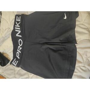 Nike Pro Dri-Fit Black Athletic Shorts Size Small
